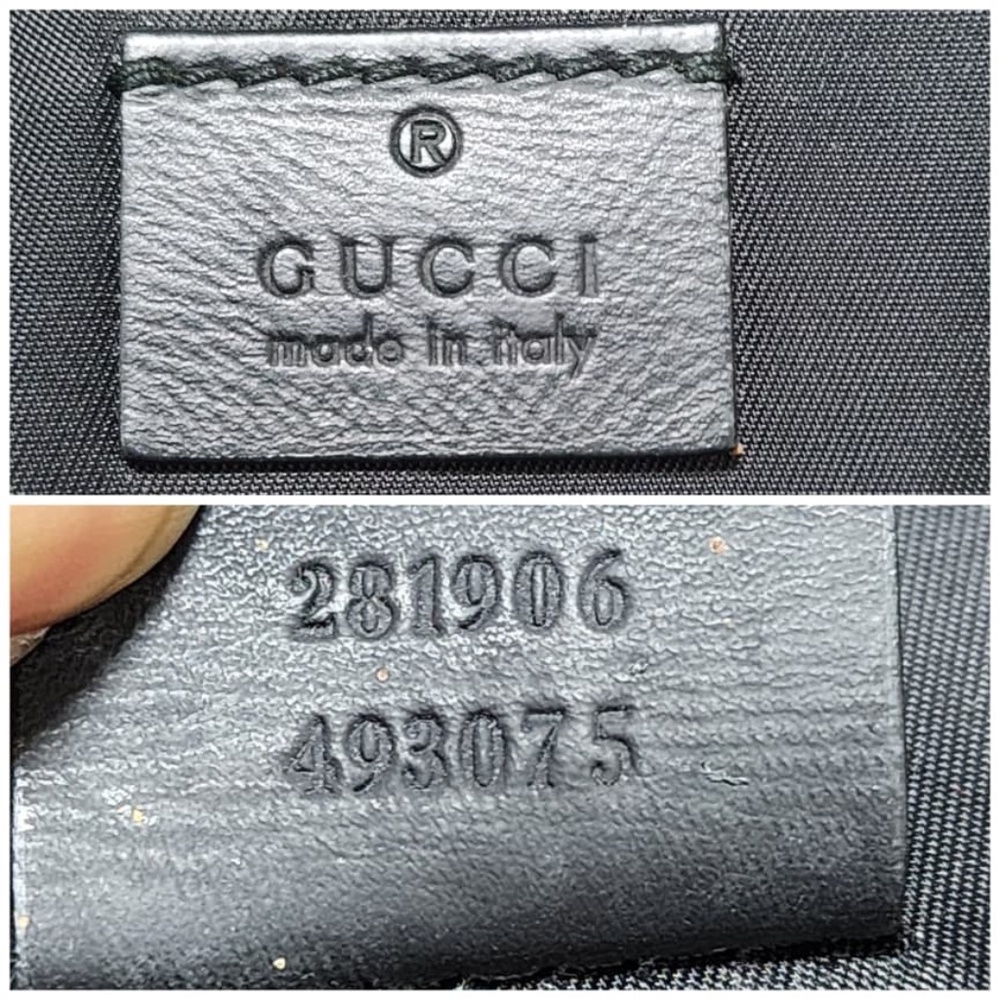 Authentic GUCCI Rubber Guccissima Compact Computer Case Black - Picture 5 of 15